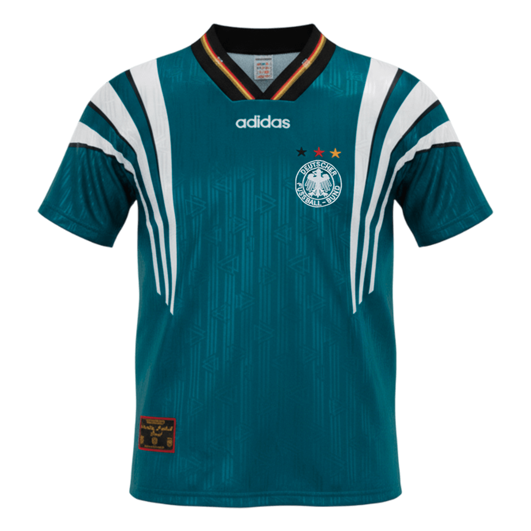 Germany Away Soccer Jersey Retro 1996/97