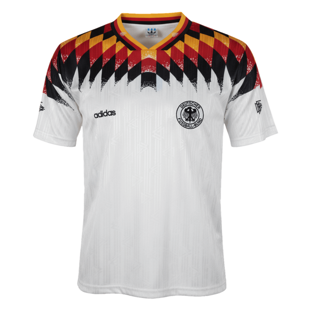 Germany Home Soccer Jersey Retro 1994